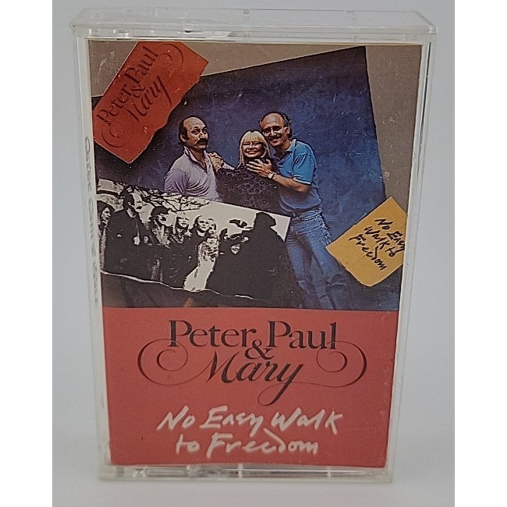 Peter, Paul & Mary- No Easy Walk to Freedom (Cassette) 1986 Warner Bros