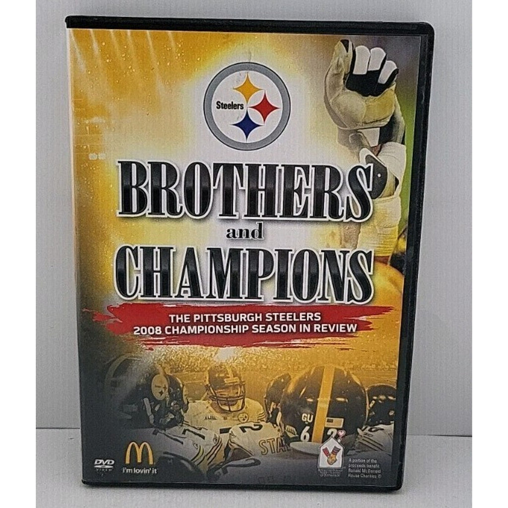 Pittsburgh Steelers Brothers And Champions DVD 2008 McDonalds