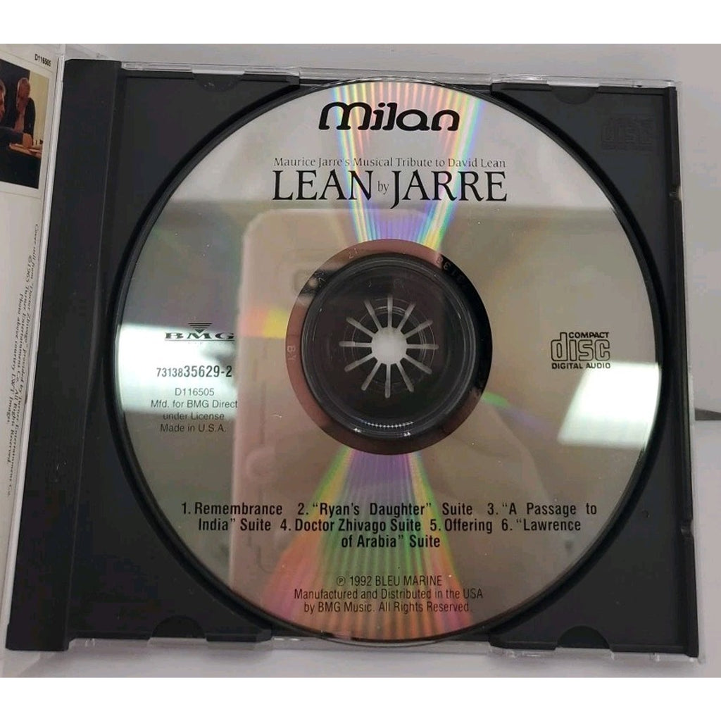 Lean by Jarre by Maurice Jarre (CD, Oct-1992, Milan)