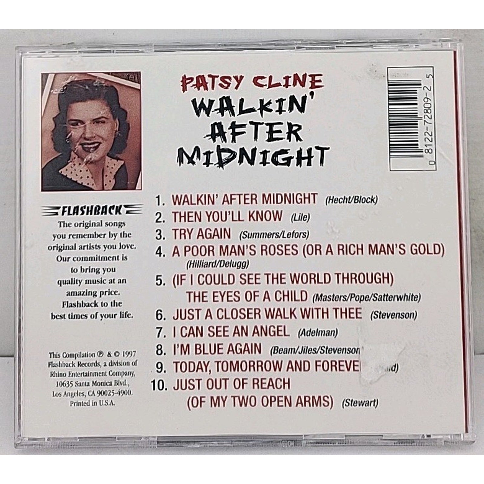 Walkin after Midnight by Patsy Cline (CD, 1997)