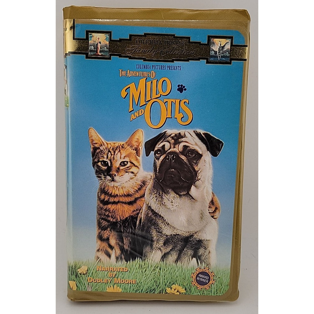 Adventures of Milo and Otis (VHS, 1997, Clamshell Closed Captioned)