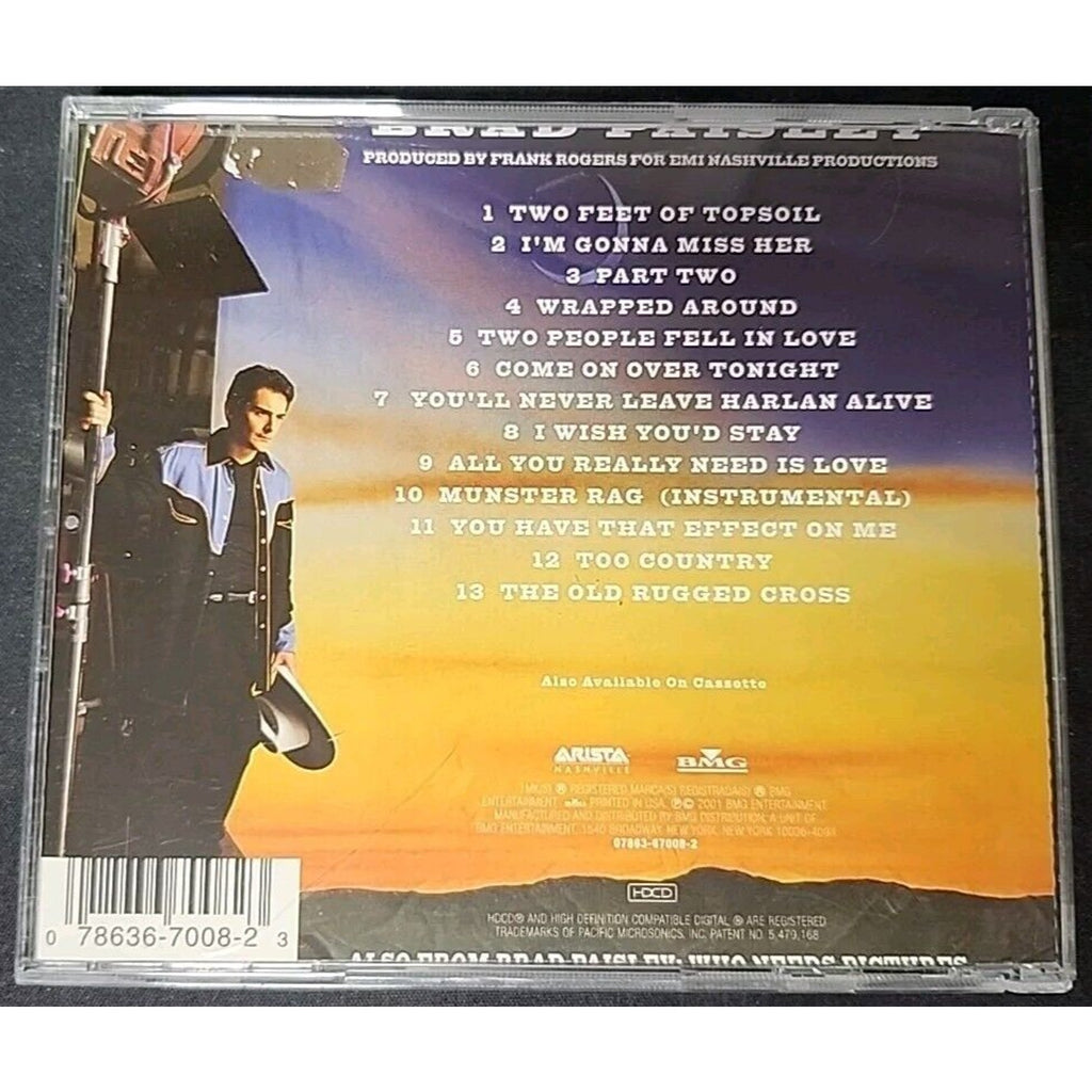 Part II by Brad Paisley (CD, 2001)