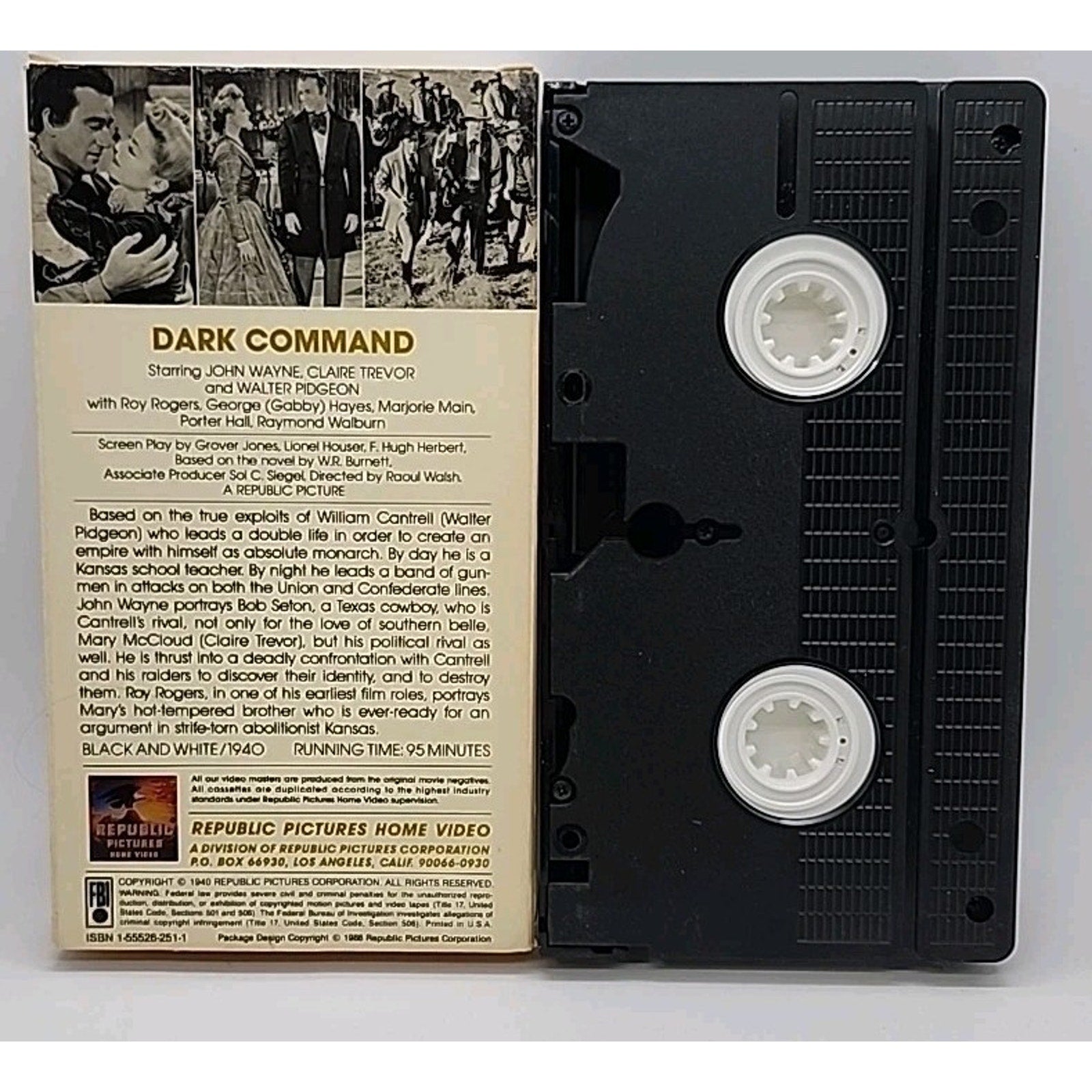 Dark Command (VHS)