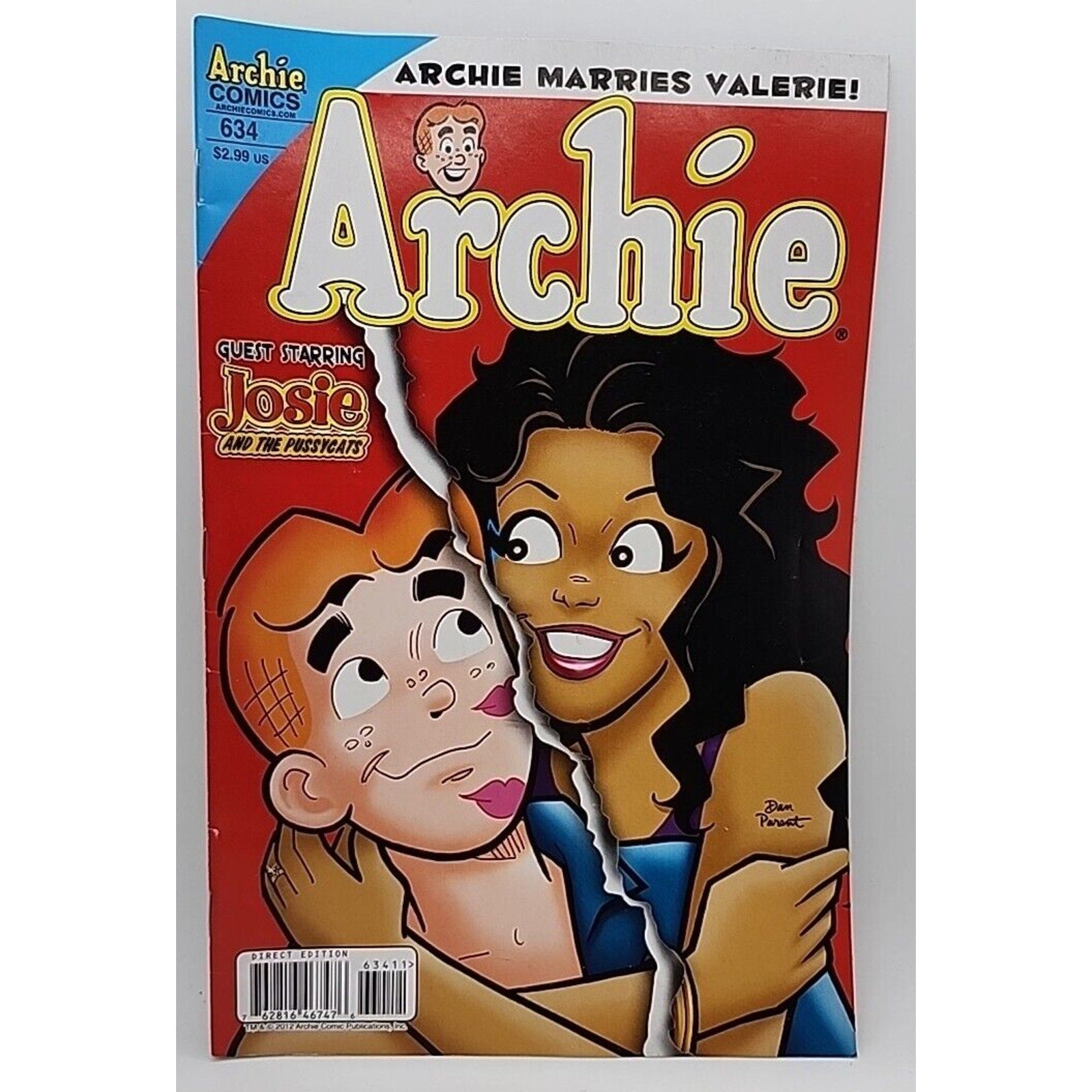 2012 Archie Comics - Archie #634 Guest Starring Josie and the Pussycats