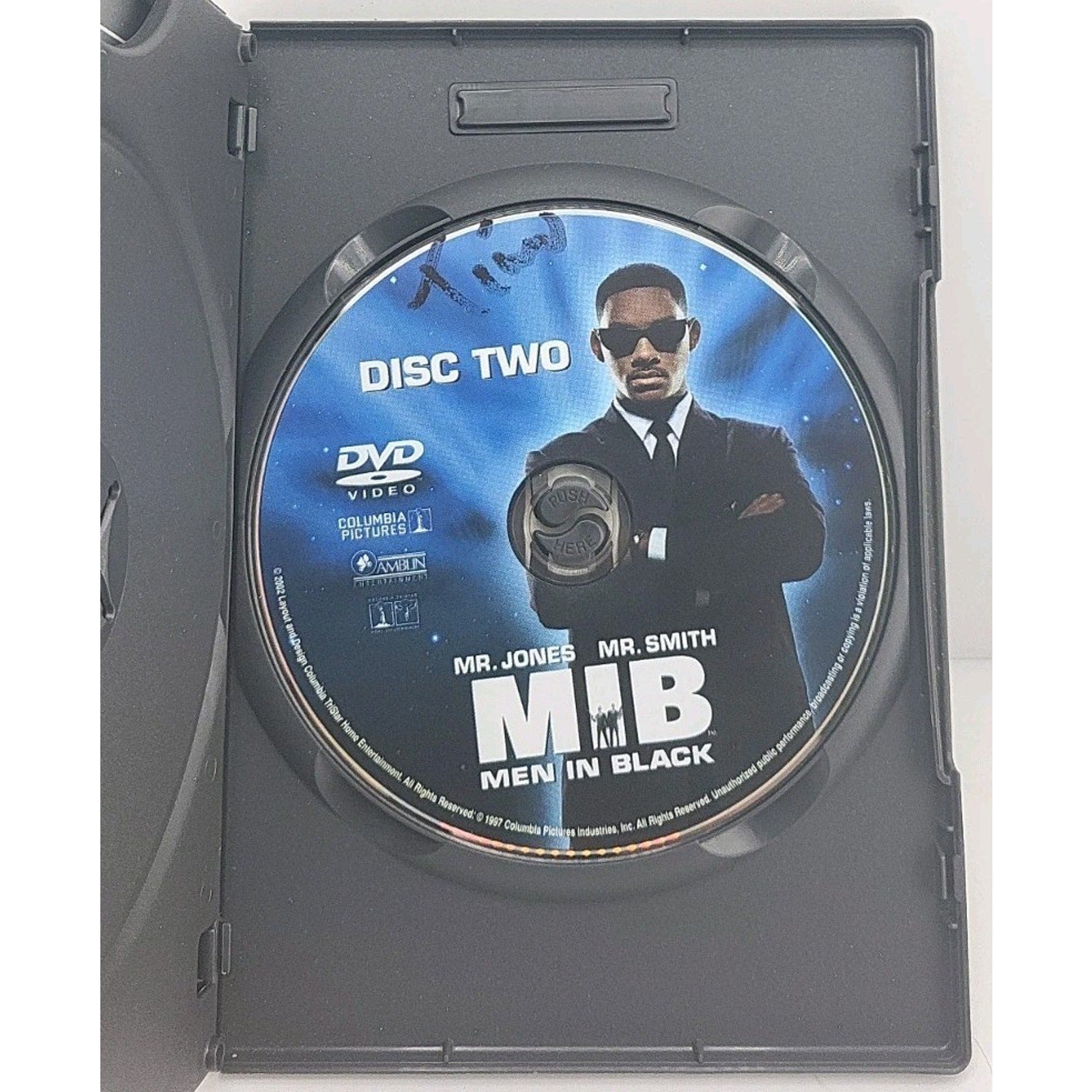 Men In Black (DVD, 2002, 2-Disc Set, Deluxe Edition)