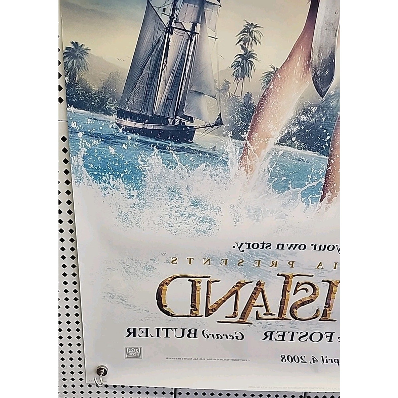 Nim's Island Movie Poster 2 Sided Original Advance Rolled 27x40