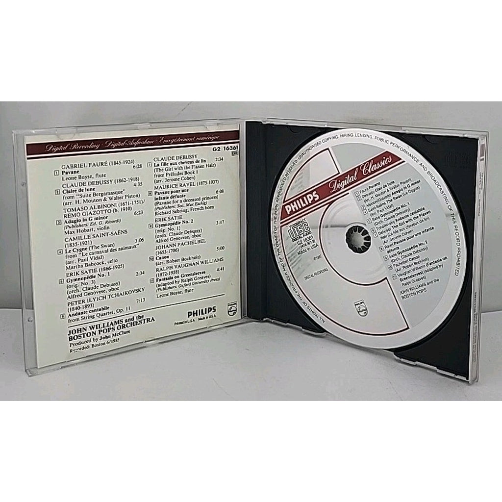 Pops in Love by John Williams & the Boston Pops (CD, 1985, Philips)