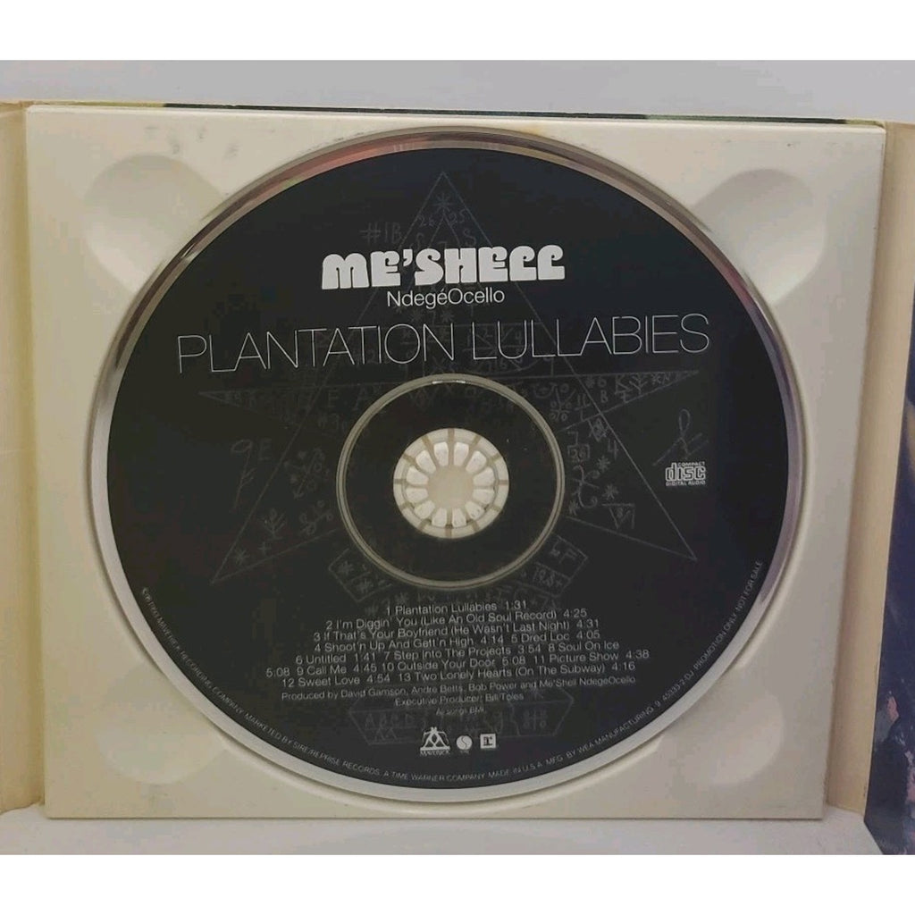 Me'Shell NdegéOcello - Plantation Lullabies CD