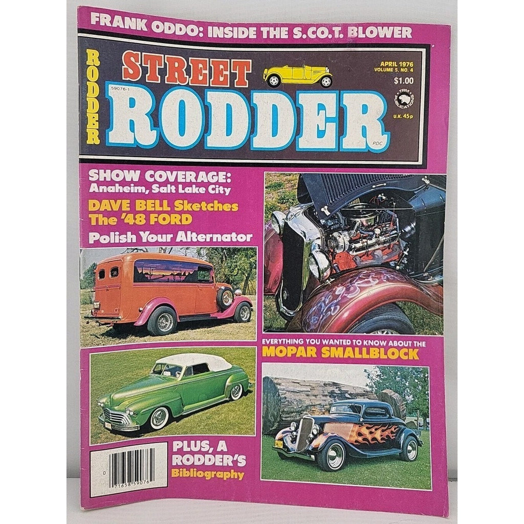 Street Rodder Magazine April 1976 Volume 5 No. 4