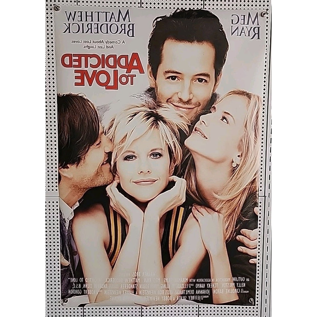 Addicted To Love 1997 Movie Poster 27x40 Matthew Broderick, Meg Ryan