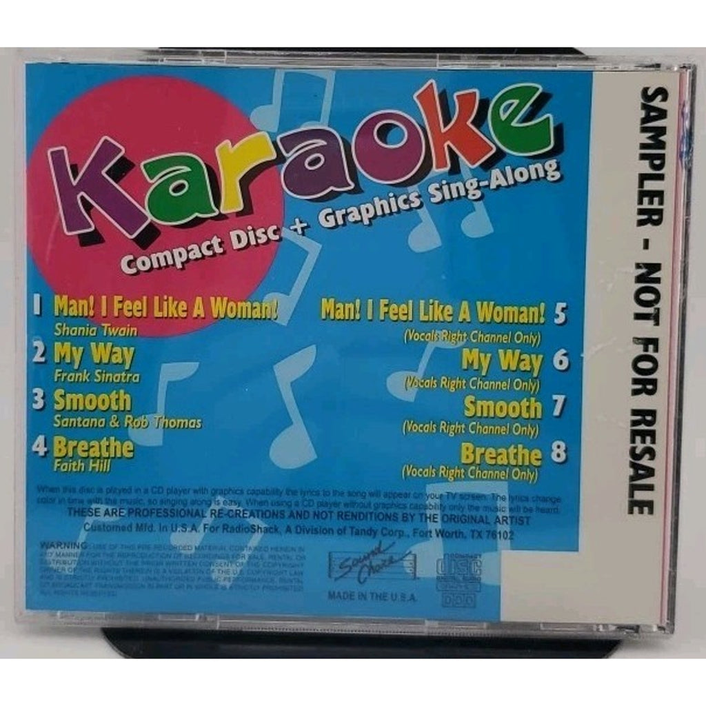CDG Sing Along Karaoke Sampler