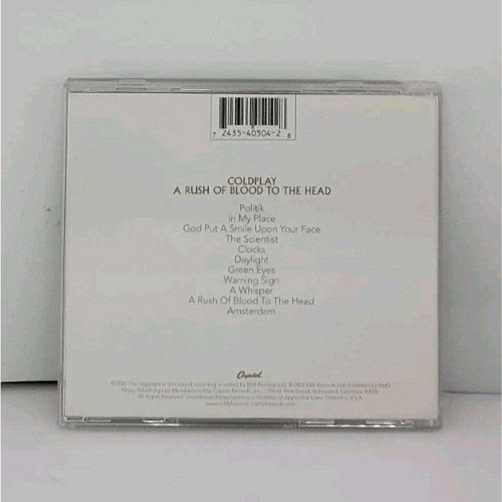 A Rush of Blood to the Head by Coldplay (CD, 2002)