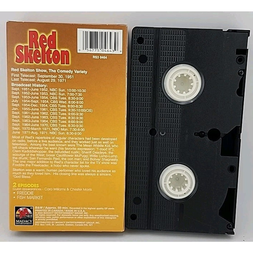 Red Skelton 5-Pack (VHS, 2000, 5-Tape Set)