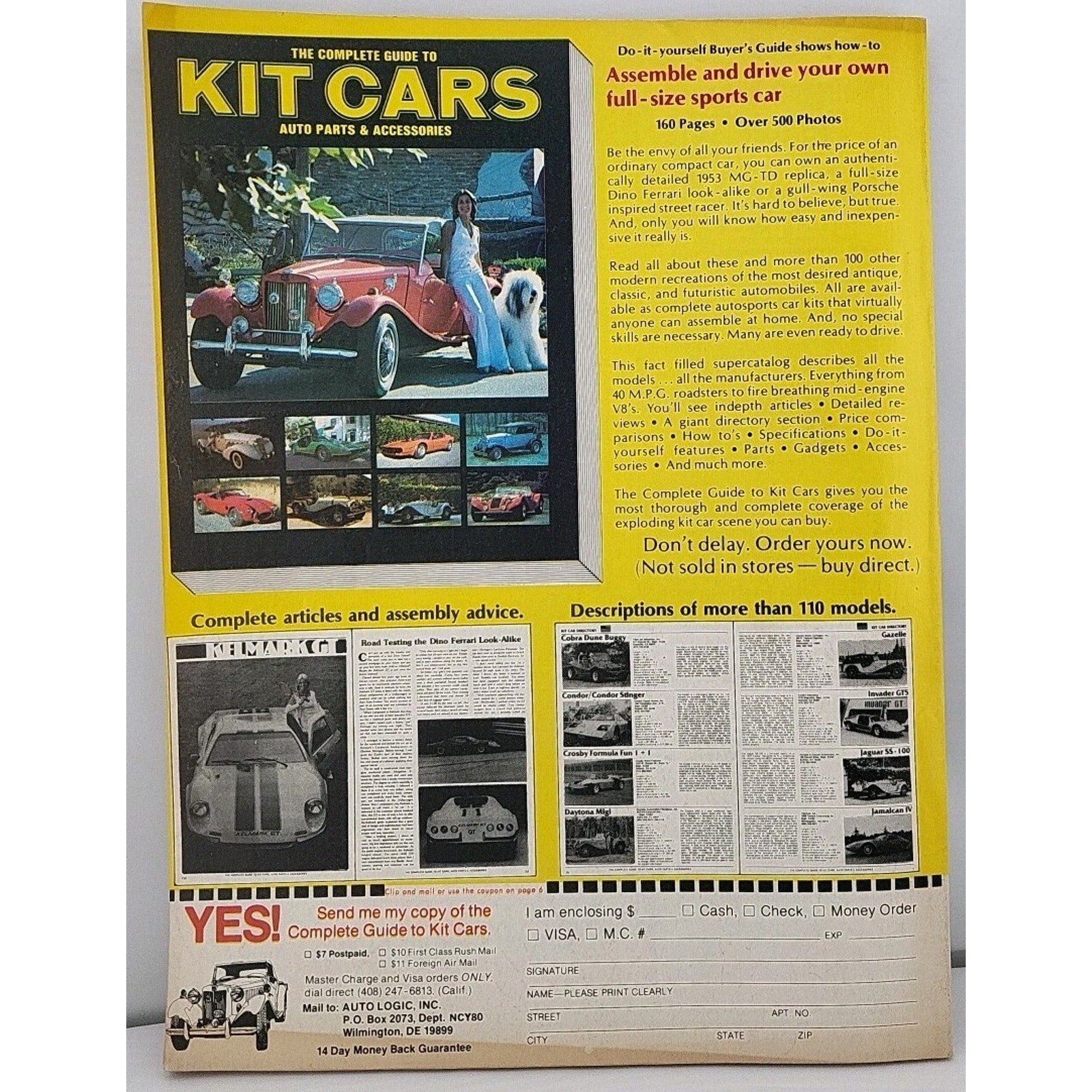 1980 New Car Yearbook Magazine
