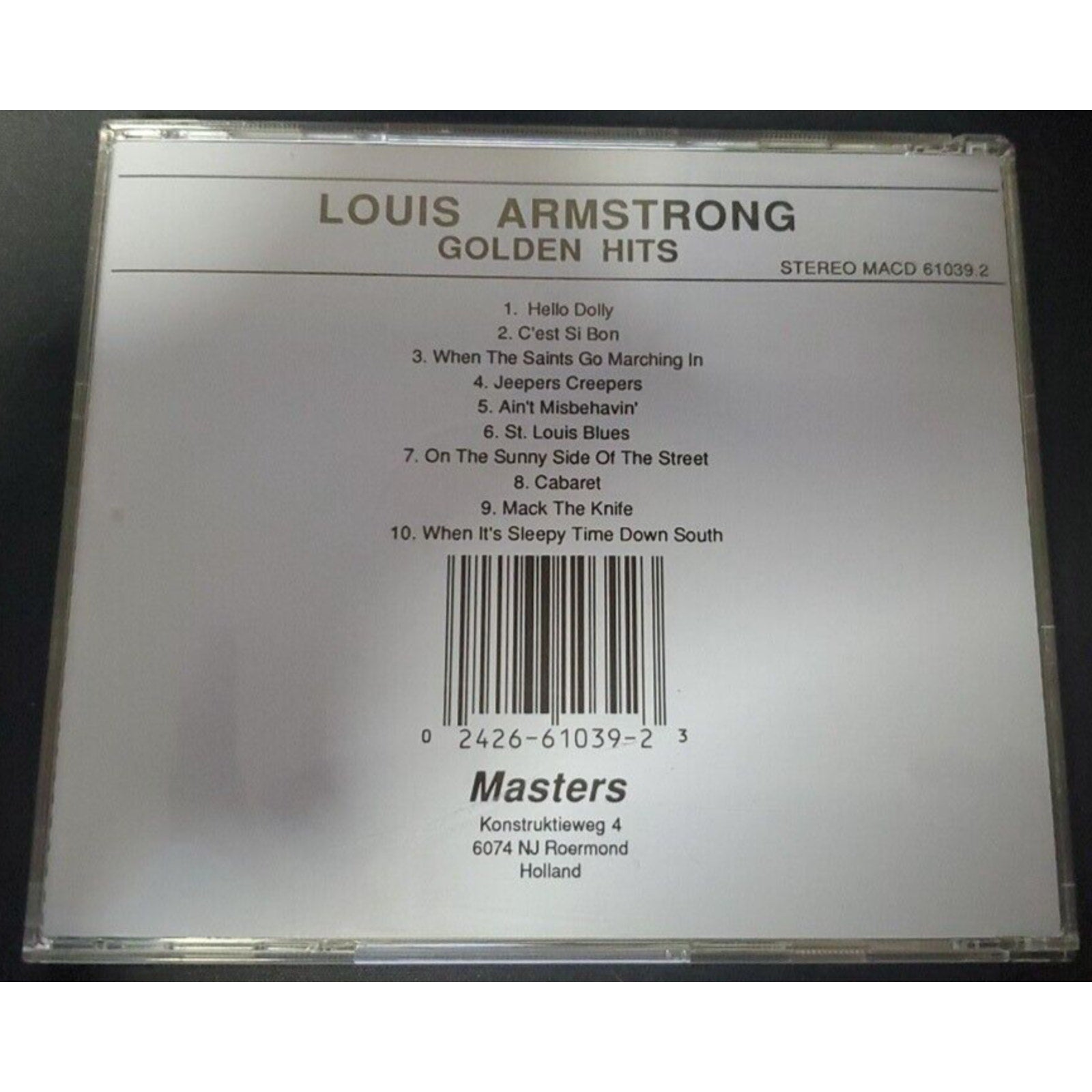 Golden Hits [Intercontinental] by Louis Armstrong (CD, Feb-1996,...