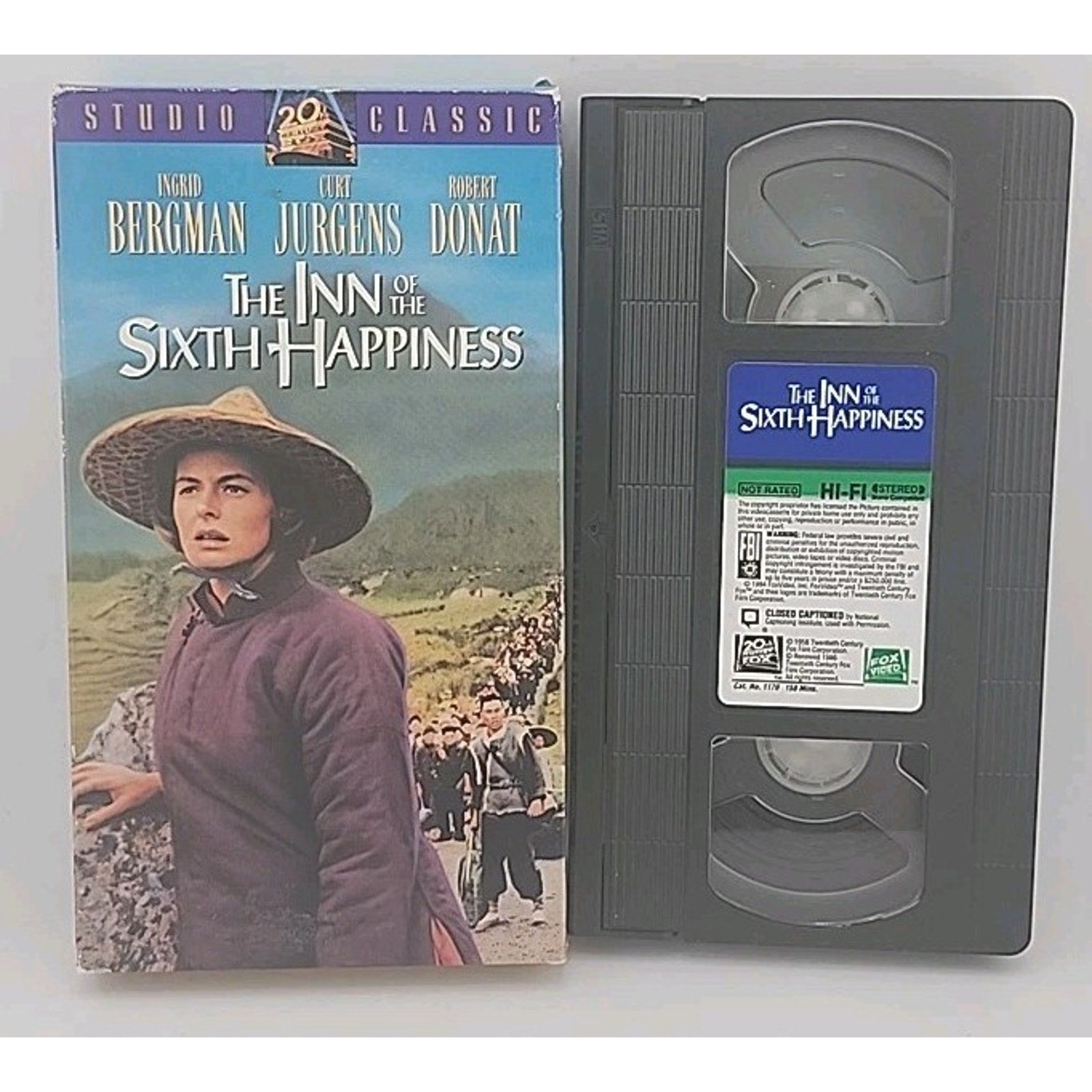 The Inn of the Sixth Happiness (VHS, 1994)