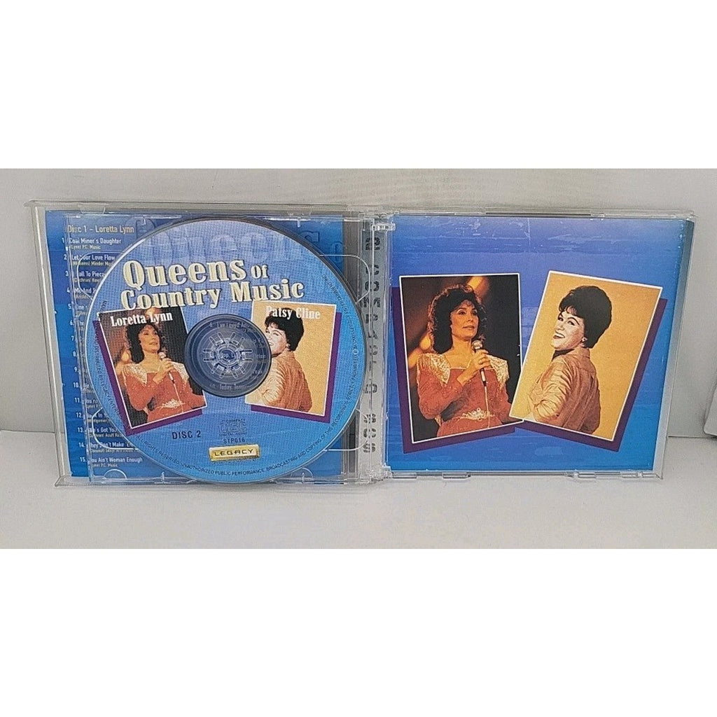 Queens of Country Music [Legacy] by Various Artists (CD, Apr-2005, 2 Discs,...