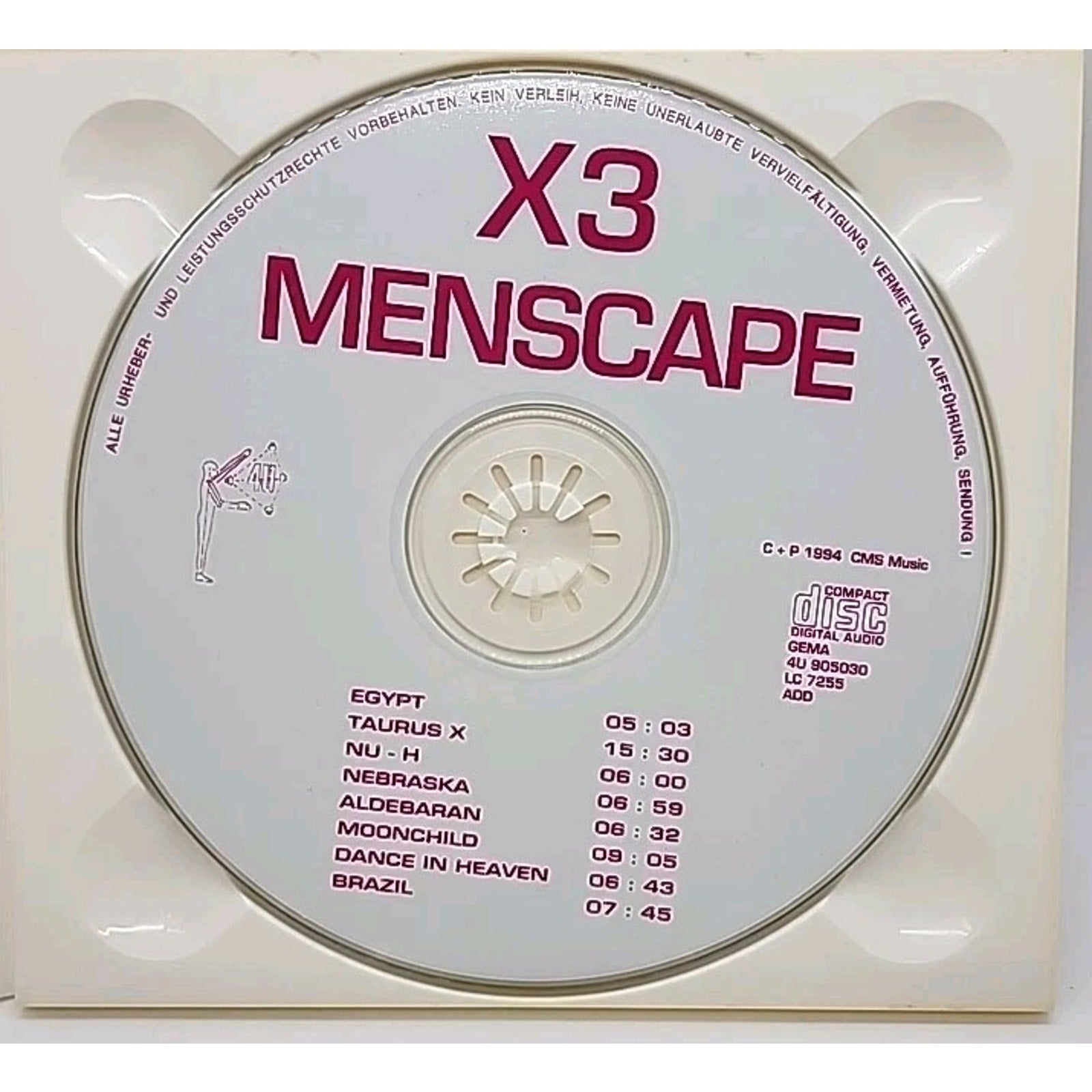 X3 Menscape (CD)
