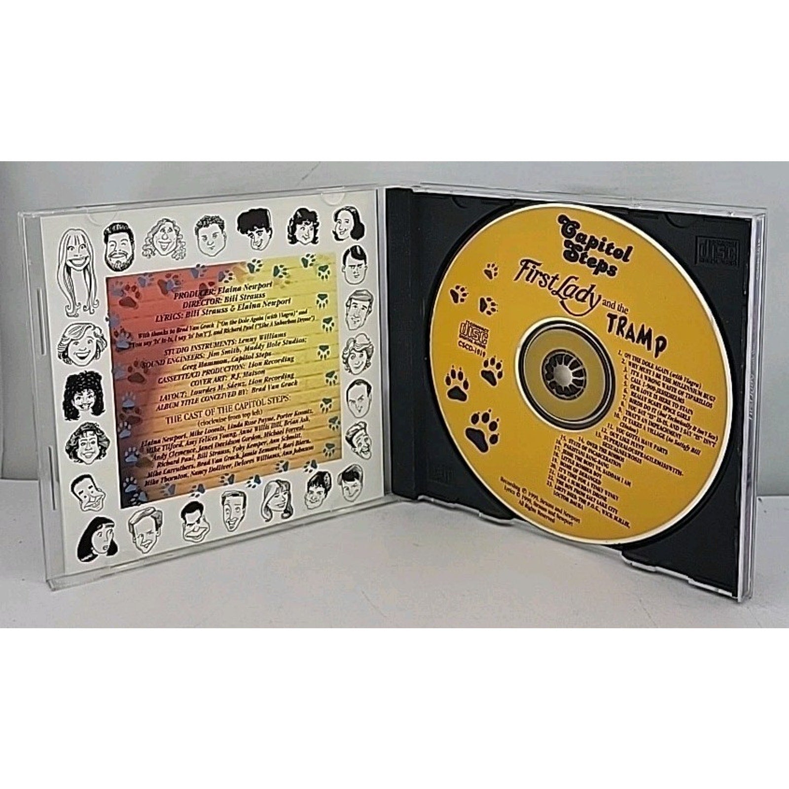 First Lady & the Tramp by Capitol Steps (CD, 2000)