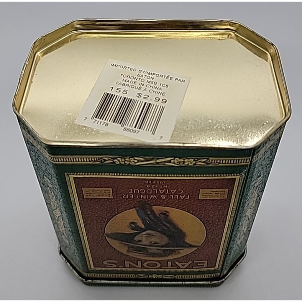 Collectible Tin Eaton Reflections with 1917-18 Fall & Winter Catalogue. 7" Tall
