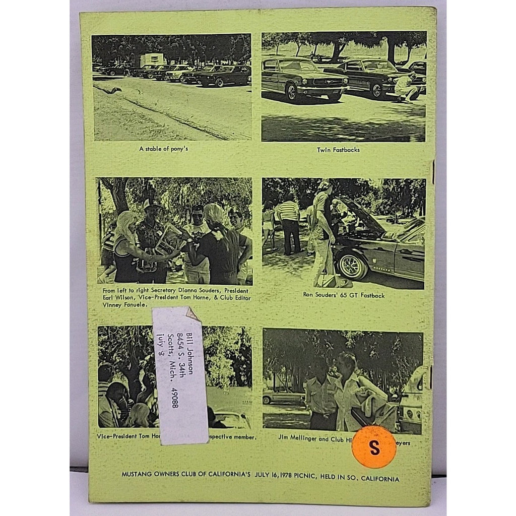Mustang News Magazine - September 1978 - Vol. 1 No. 12