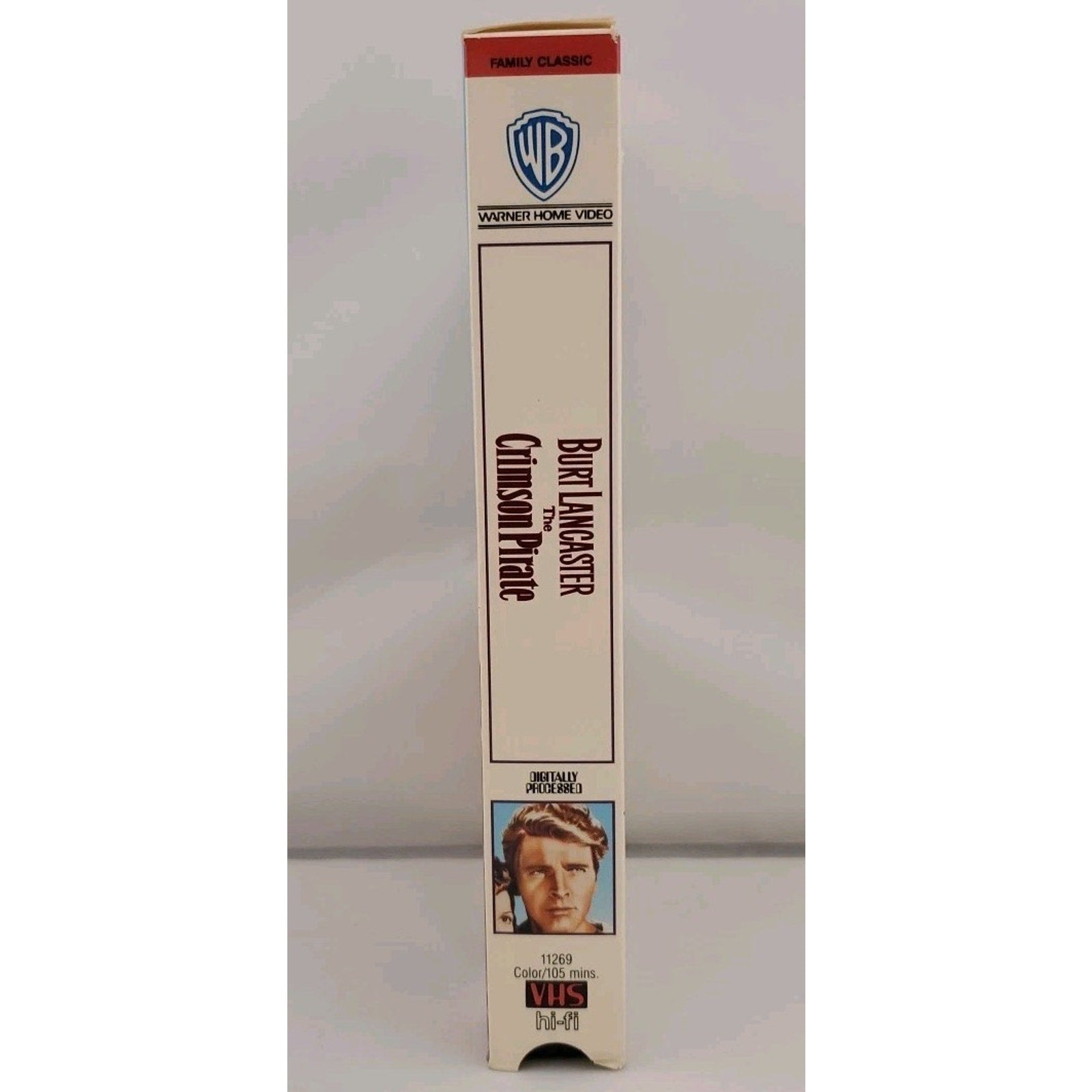 The Crimson Pirate (VHS)