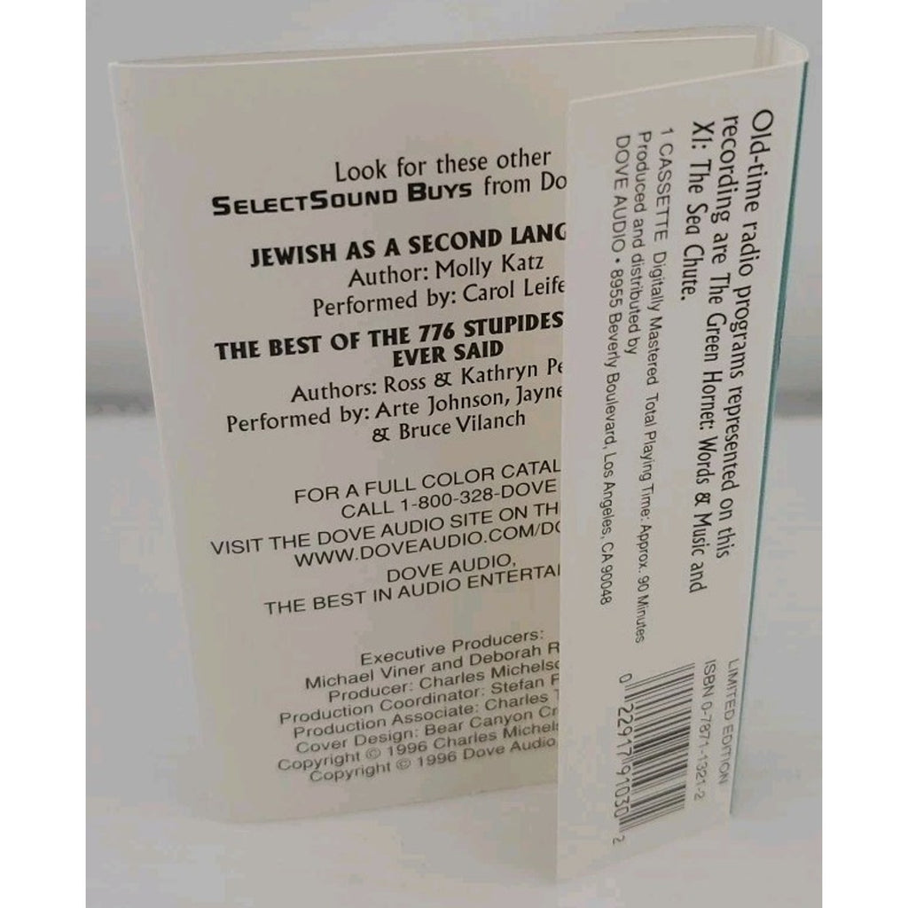 Golden Age of Radio The Green Hornet: Words And Music (Cassette)