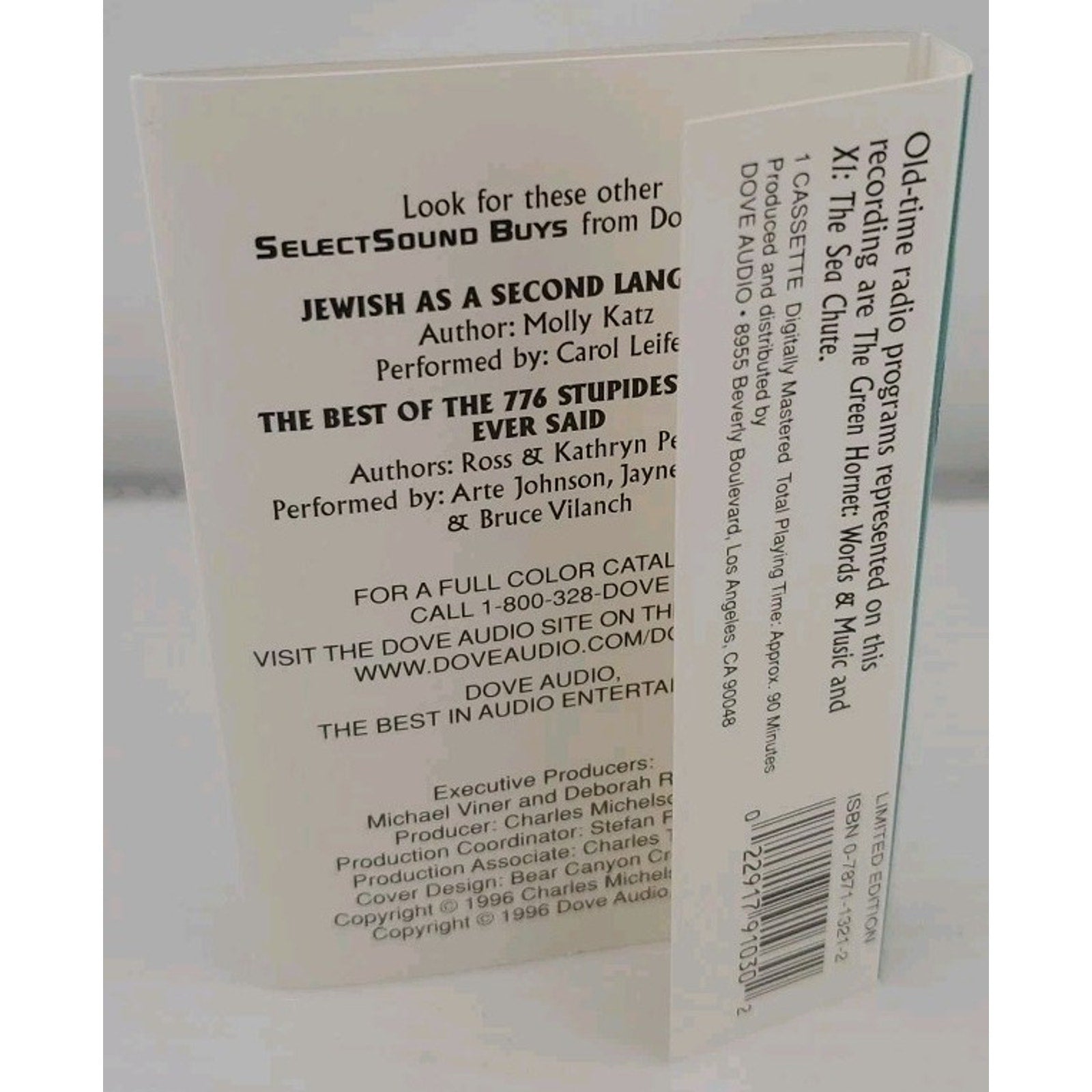 Golden Age of Radio The Green Hornet: Words And Music (Cassette)