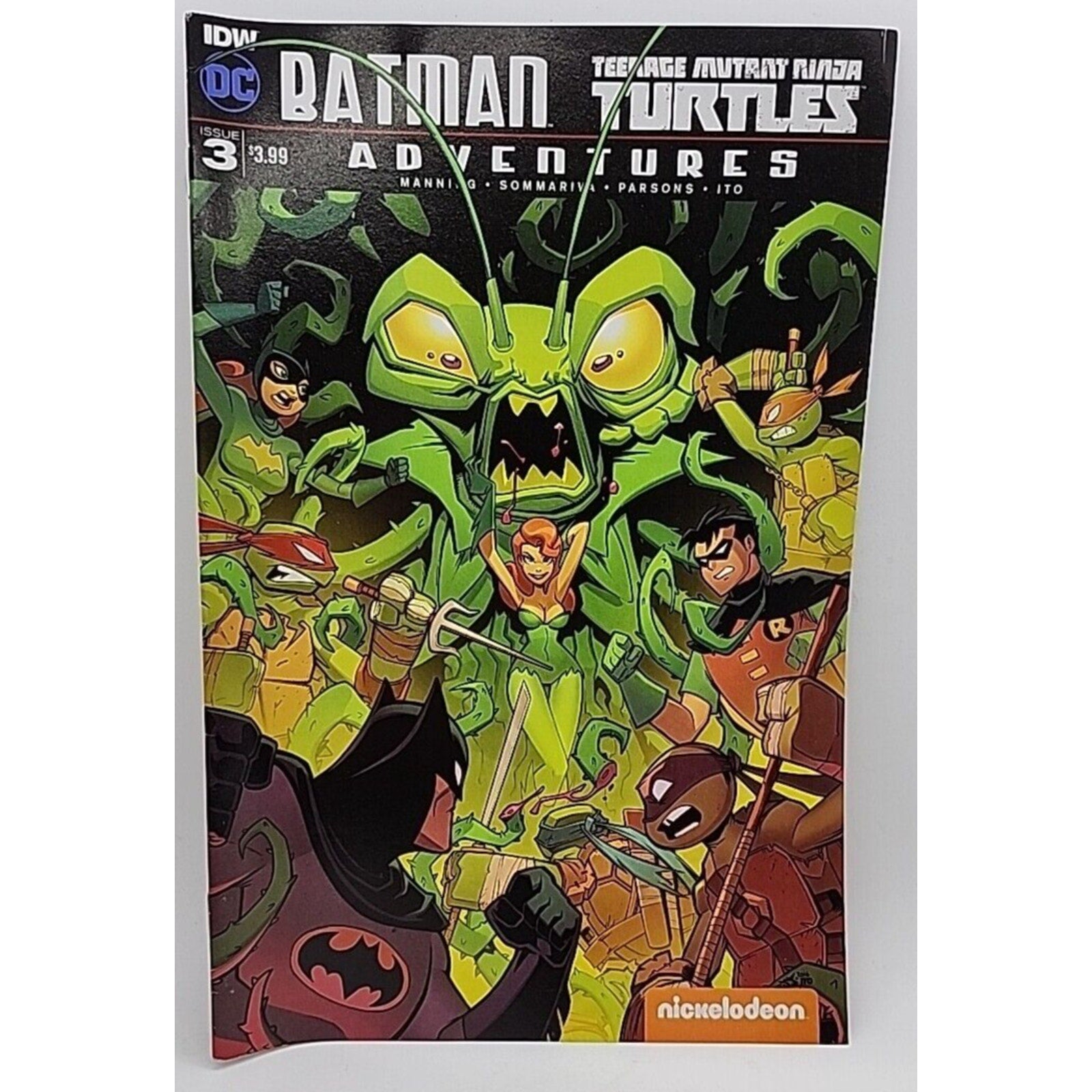 DC Batman Teenage Mutant Ninja Turtles Adventures #3 Comic Book