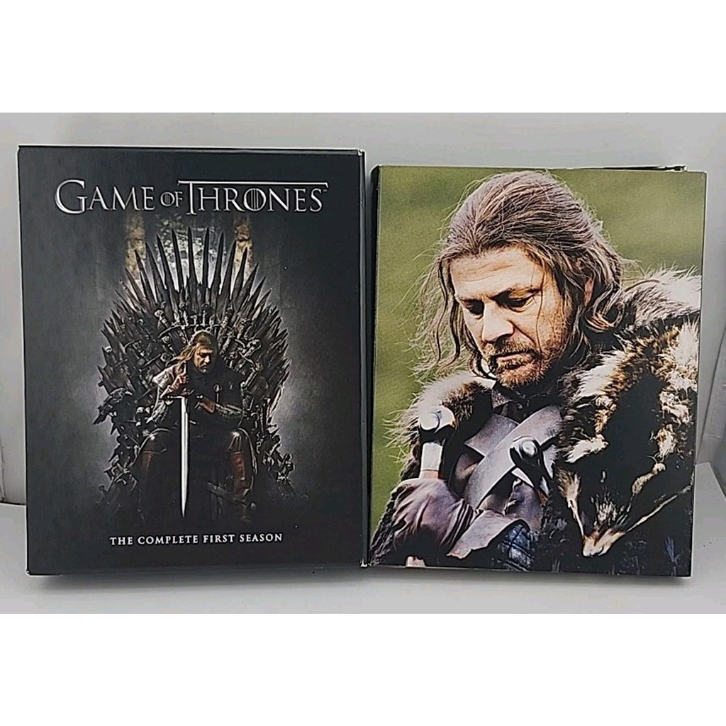 Game of Thrones: The Complete First Season (DVD, 2012, 5-Disc Set) Missing Disc1