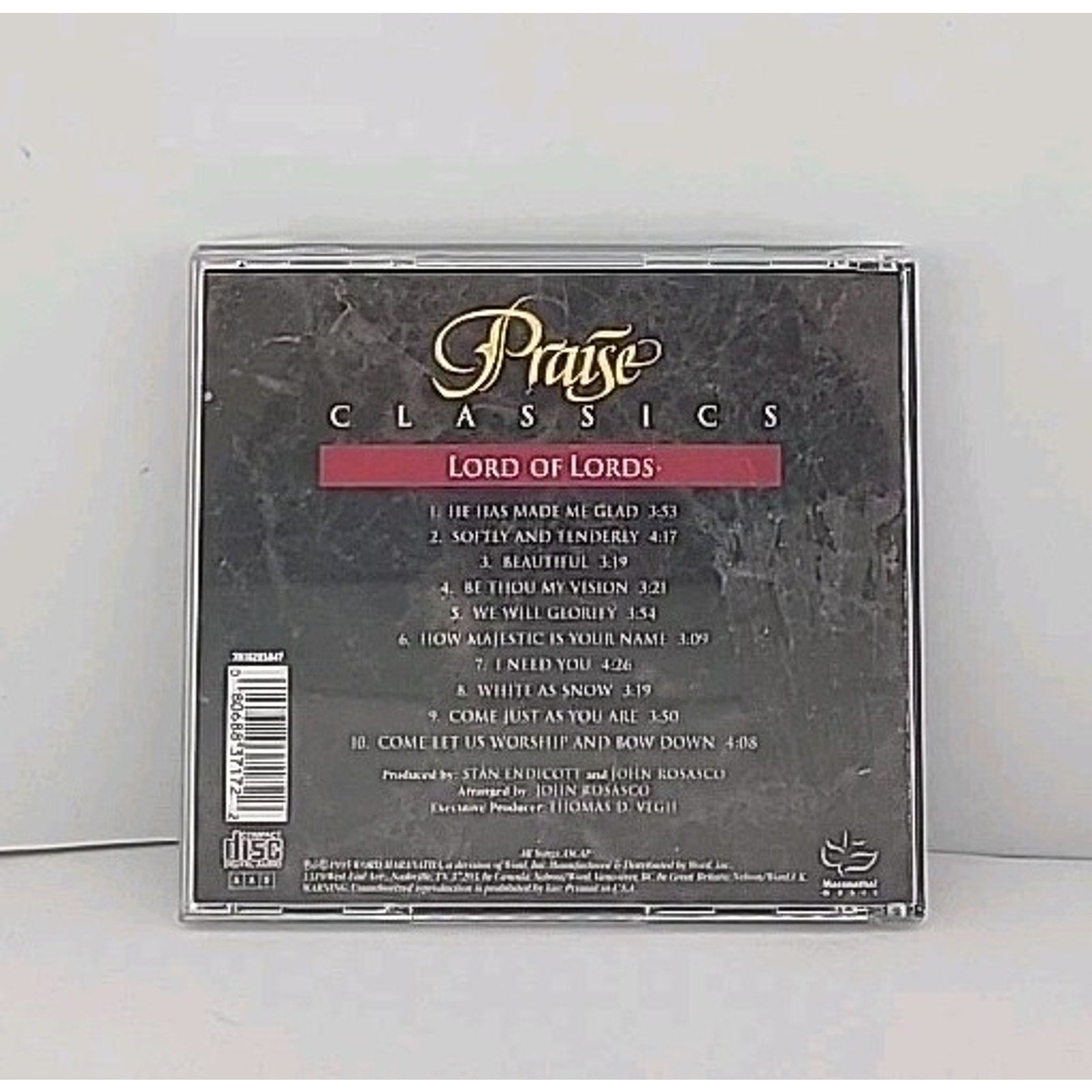 Praise Classics Lord of Lords CD 90s Christian Worship Music Religious