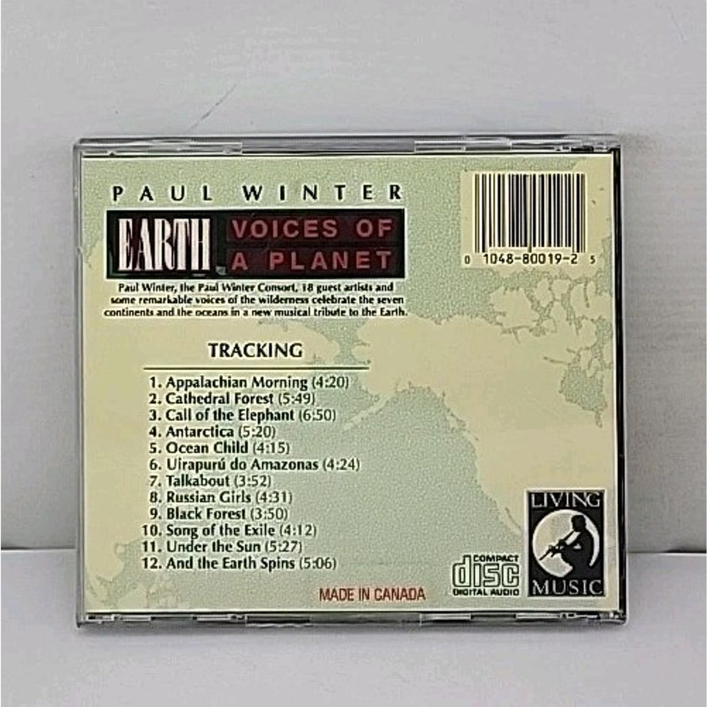 Earth-Voices of a Planet by Paul Winter (CD, 1991)