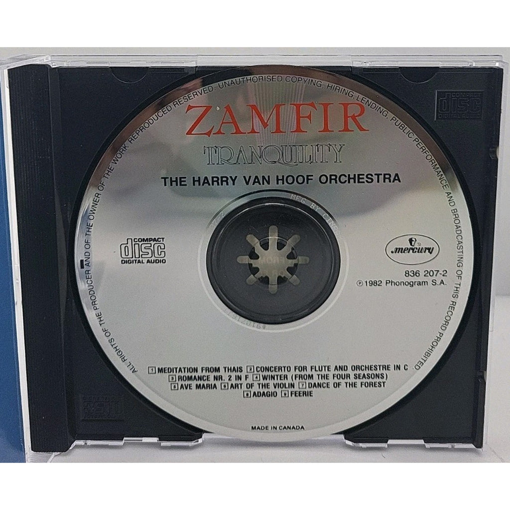 Zamfir Tranquility CD
