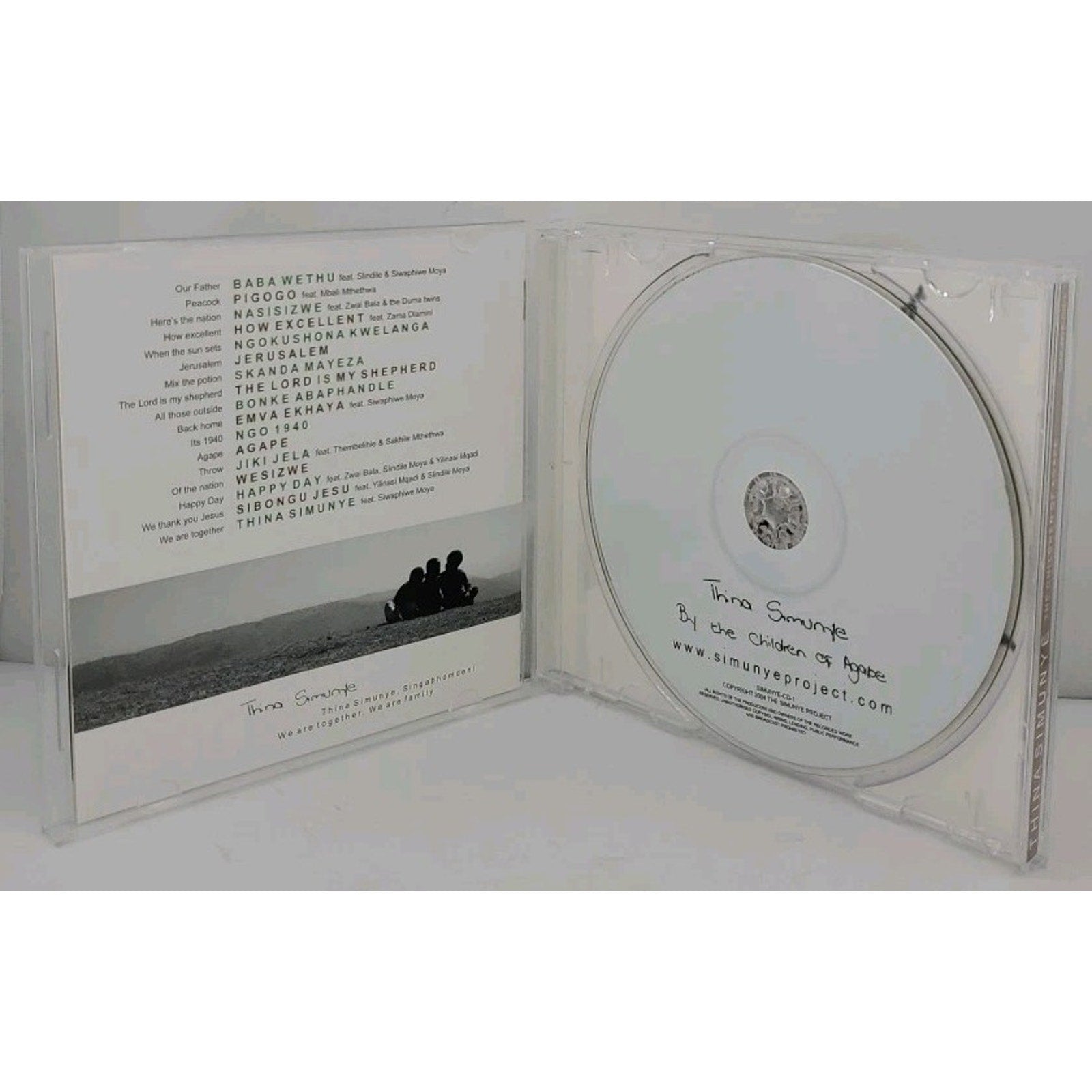 Thina Simunye We Are Together Traditional Zulu Songs Of The Children Of Agape CD