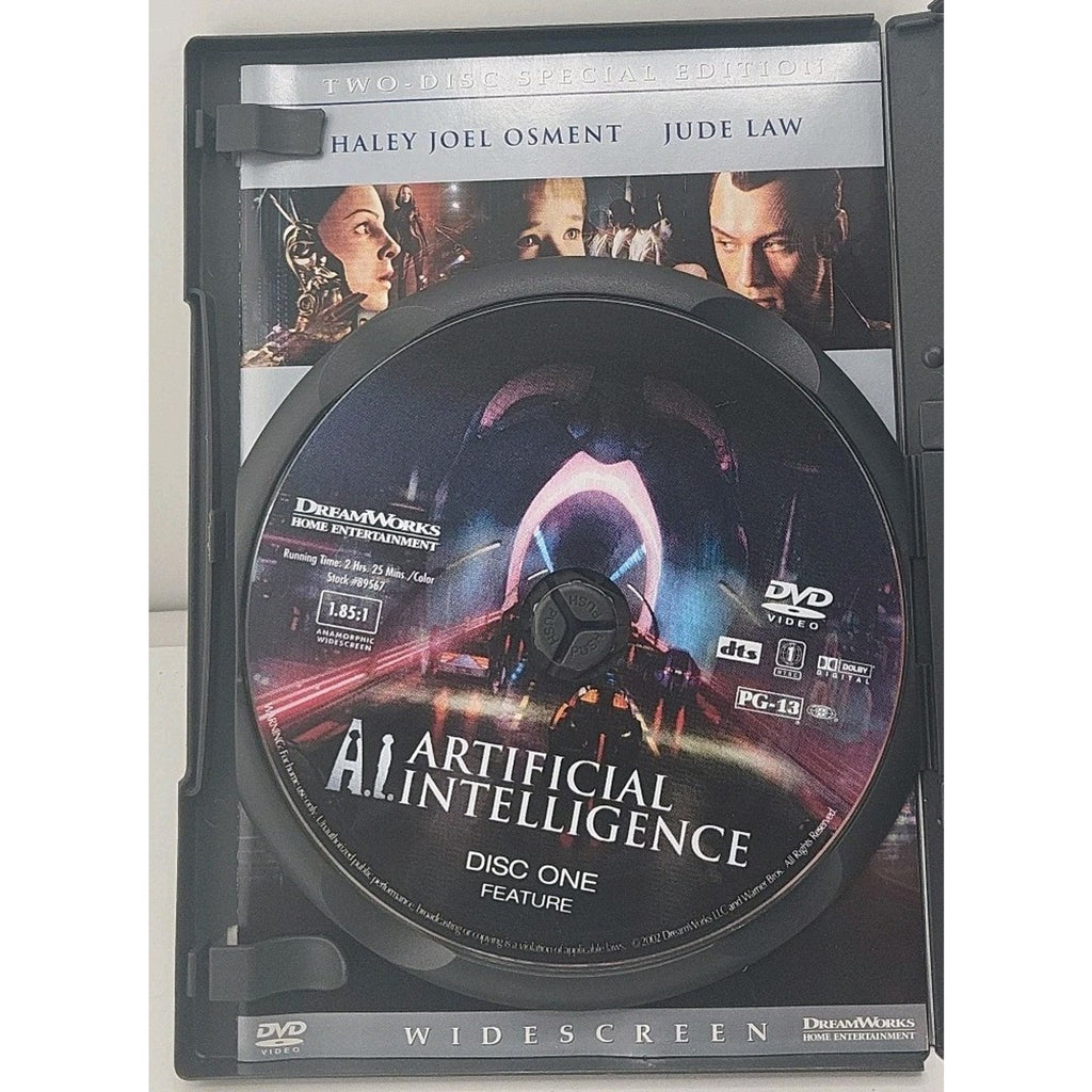 A.I. Artificial Intelligence (DVD, 2001)