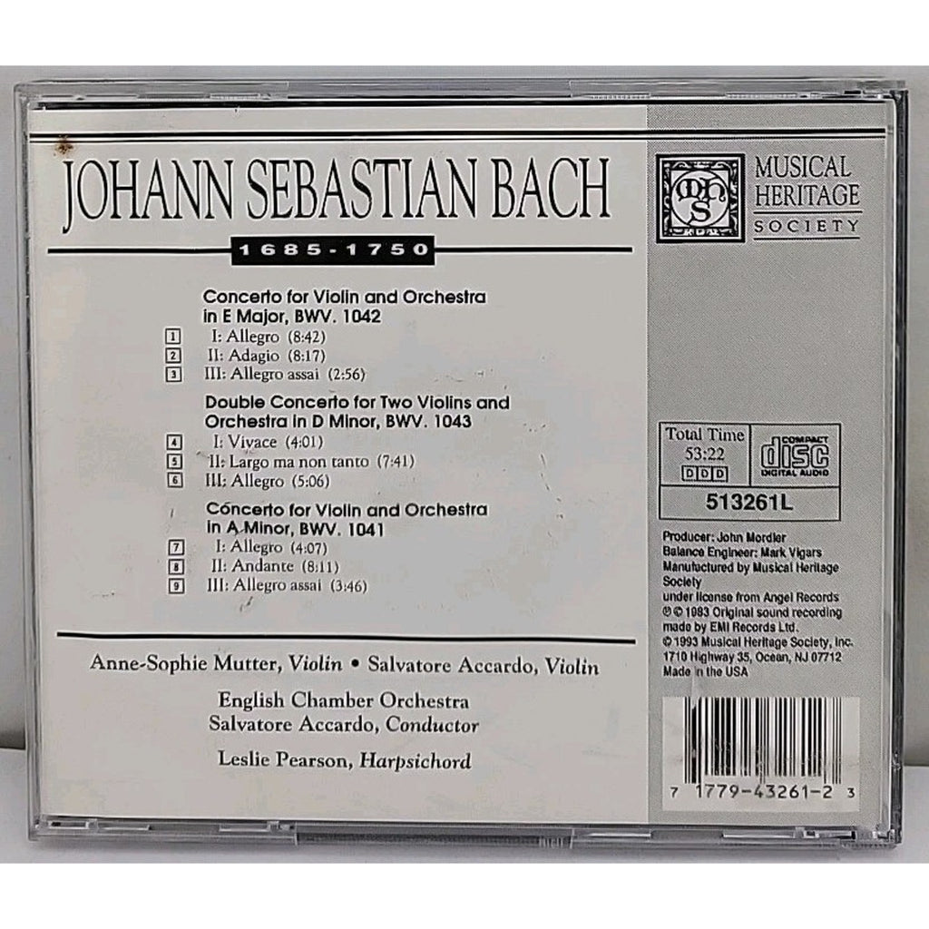 Violin Concerti - Audio CD