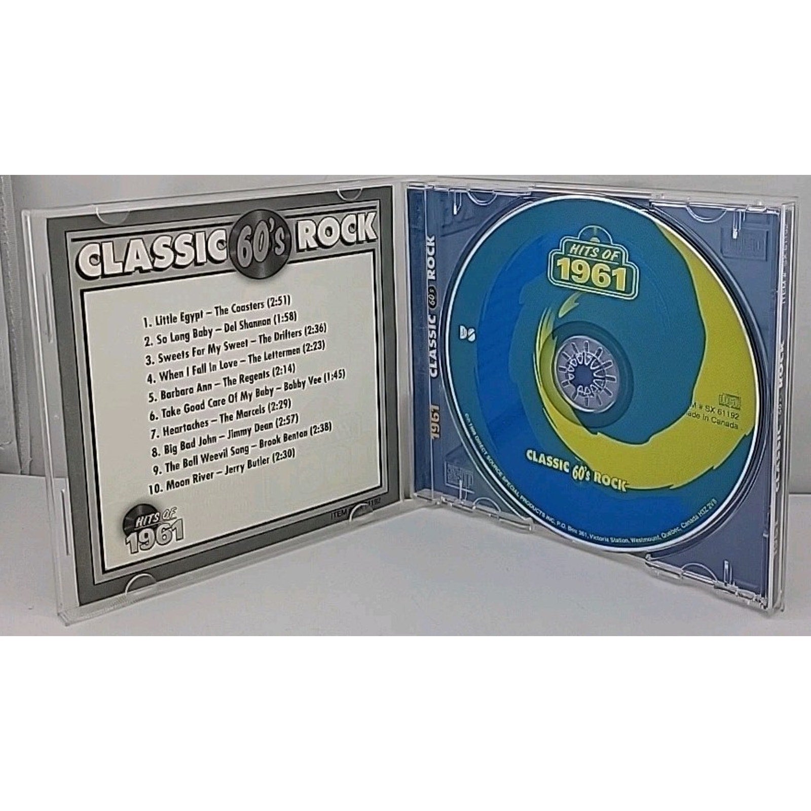 Hits of 1961 by Various (CD, 2000)