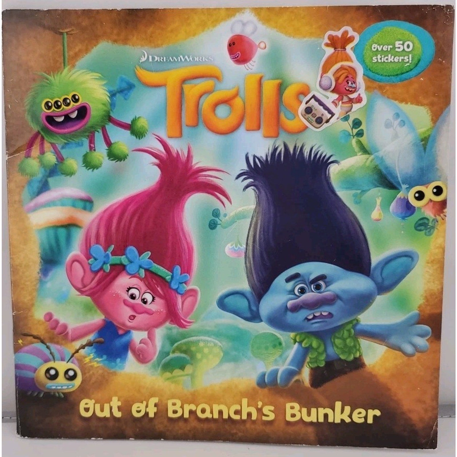 Out of Branch's Bunker DreamWorks Trolls Paperback Random House