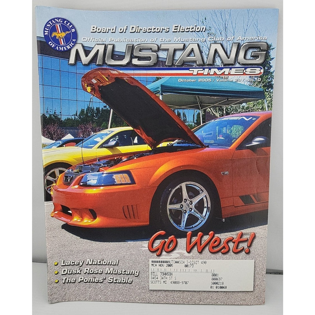 Mustang Times October 2005 Volume 29 #10