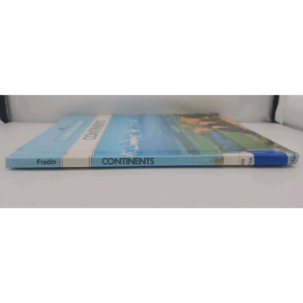A New True Book Continents - Dennis B. Fradin (1986, Hardcover)