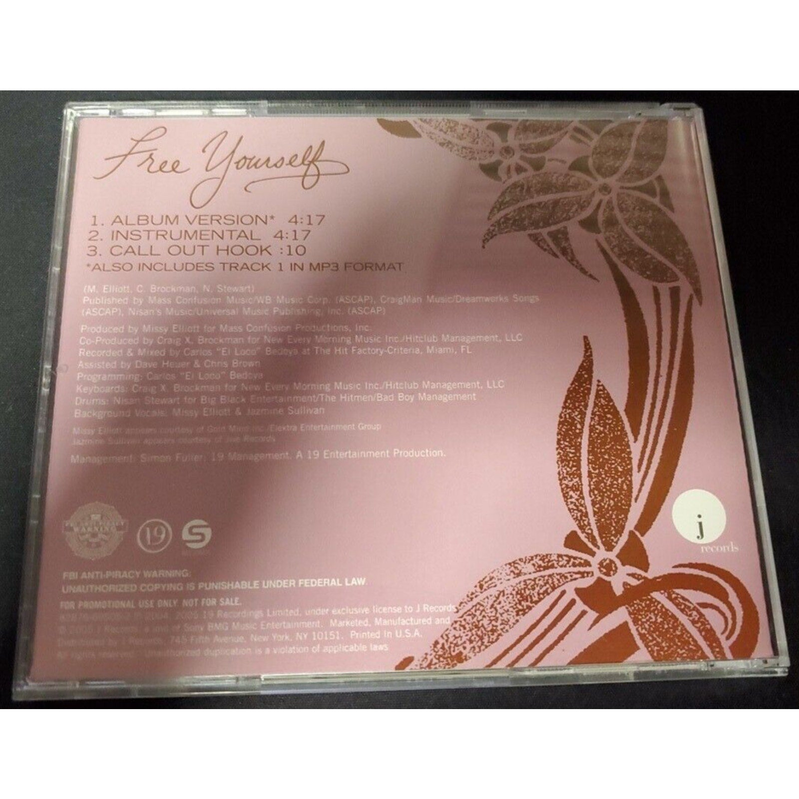 Fantasia Free Yourself - Single - (CD)