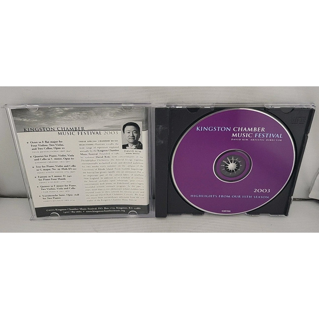 Kingston Chamber Music Festival - David Kim 2003 CD