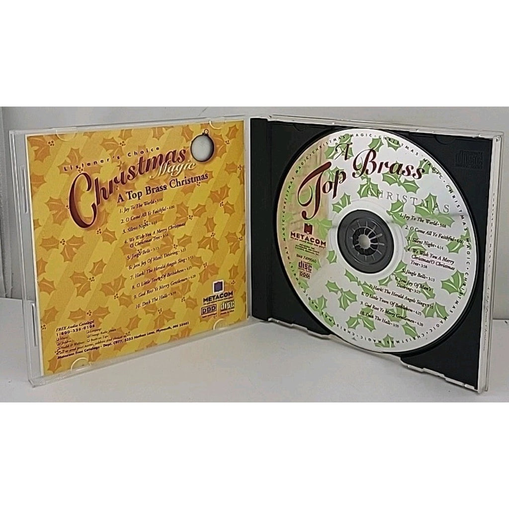 Christmas Magic (A Top Brass Christmas) by Second Sight (CD, Metacom)