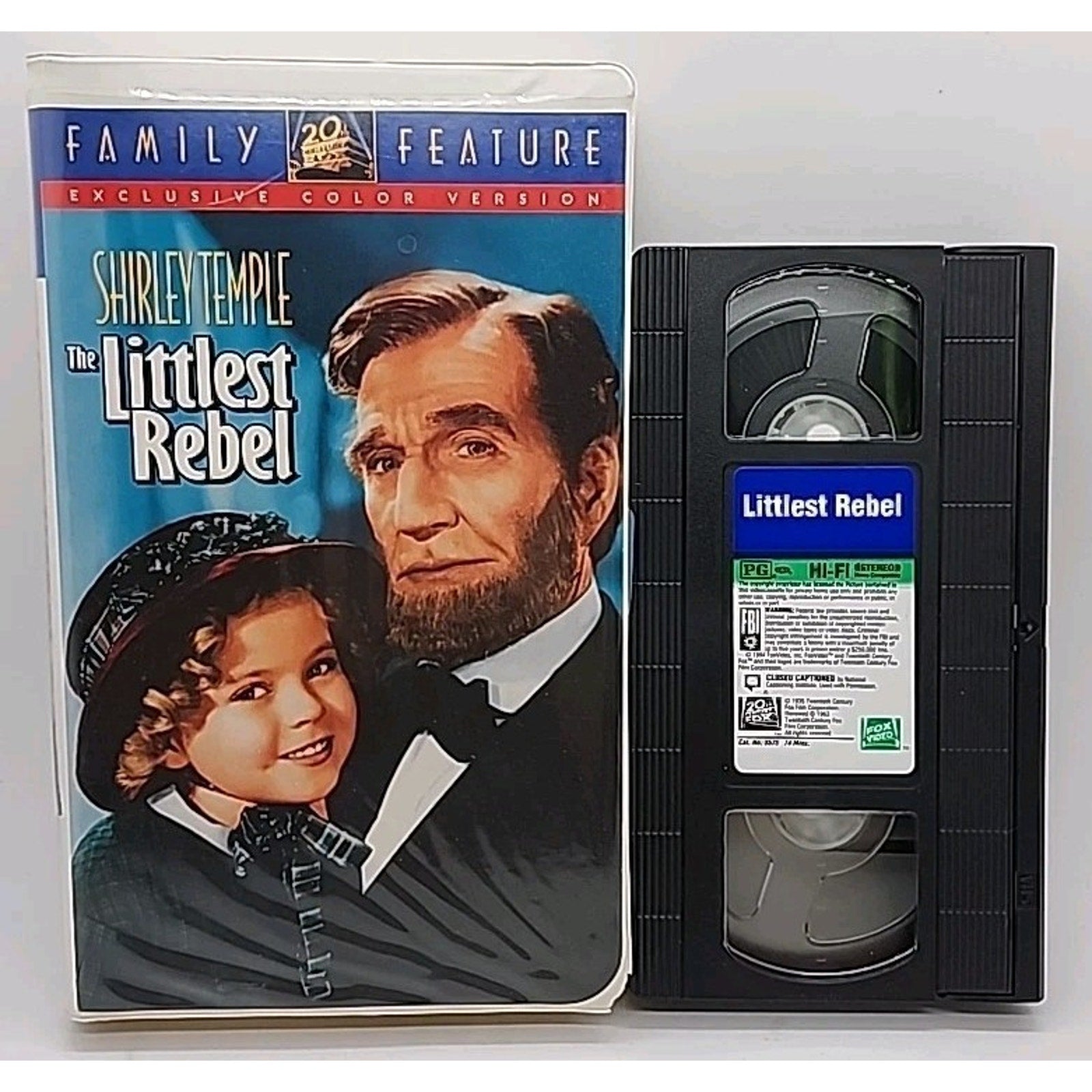 The Littlest Rebel (VHS, 1994)
