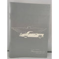 Ford Thunderbird 1956 Factory Car Handbook Manual