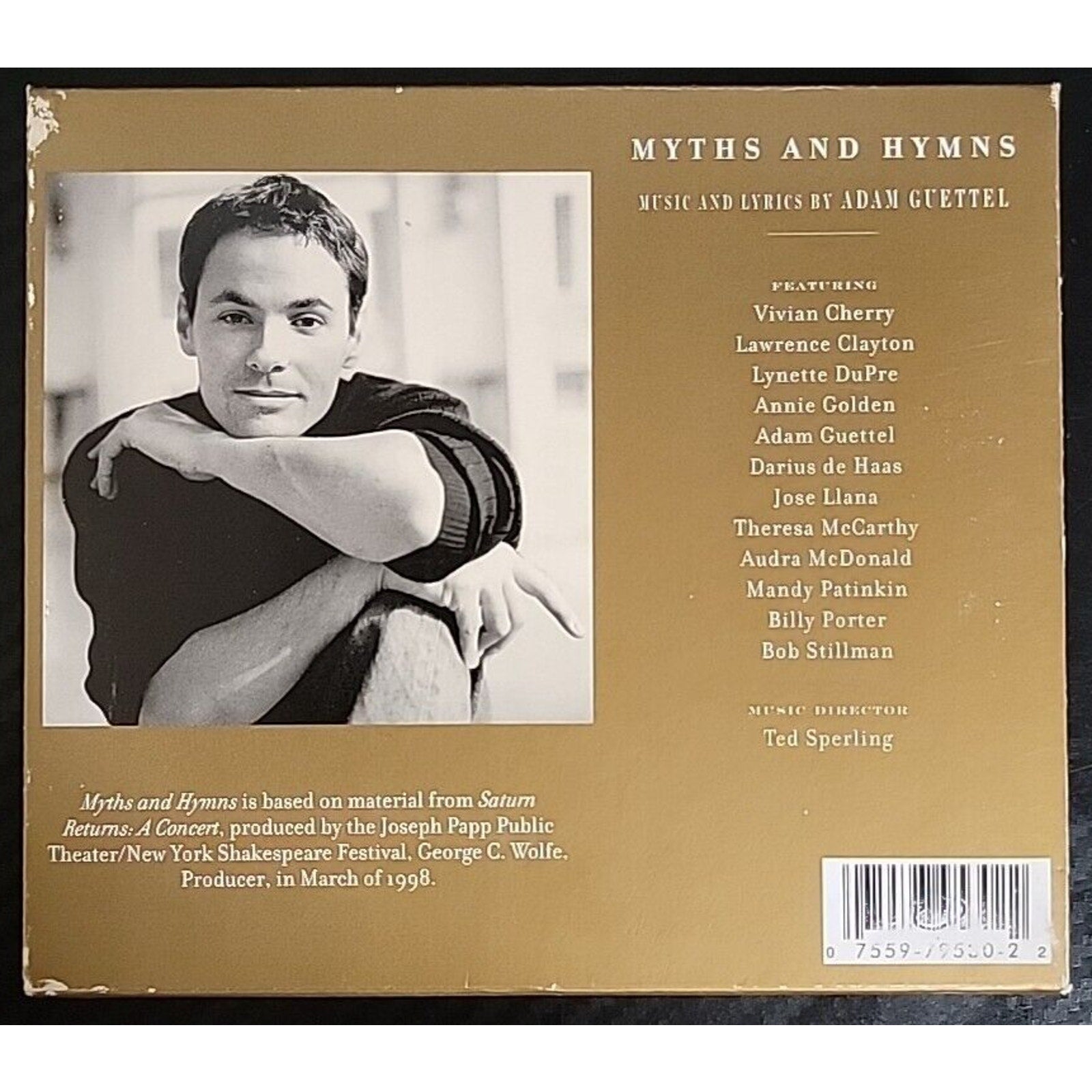 Myths And Hymns (Based on Material from Saturn Returns: A Concert) (CD)