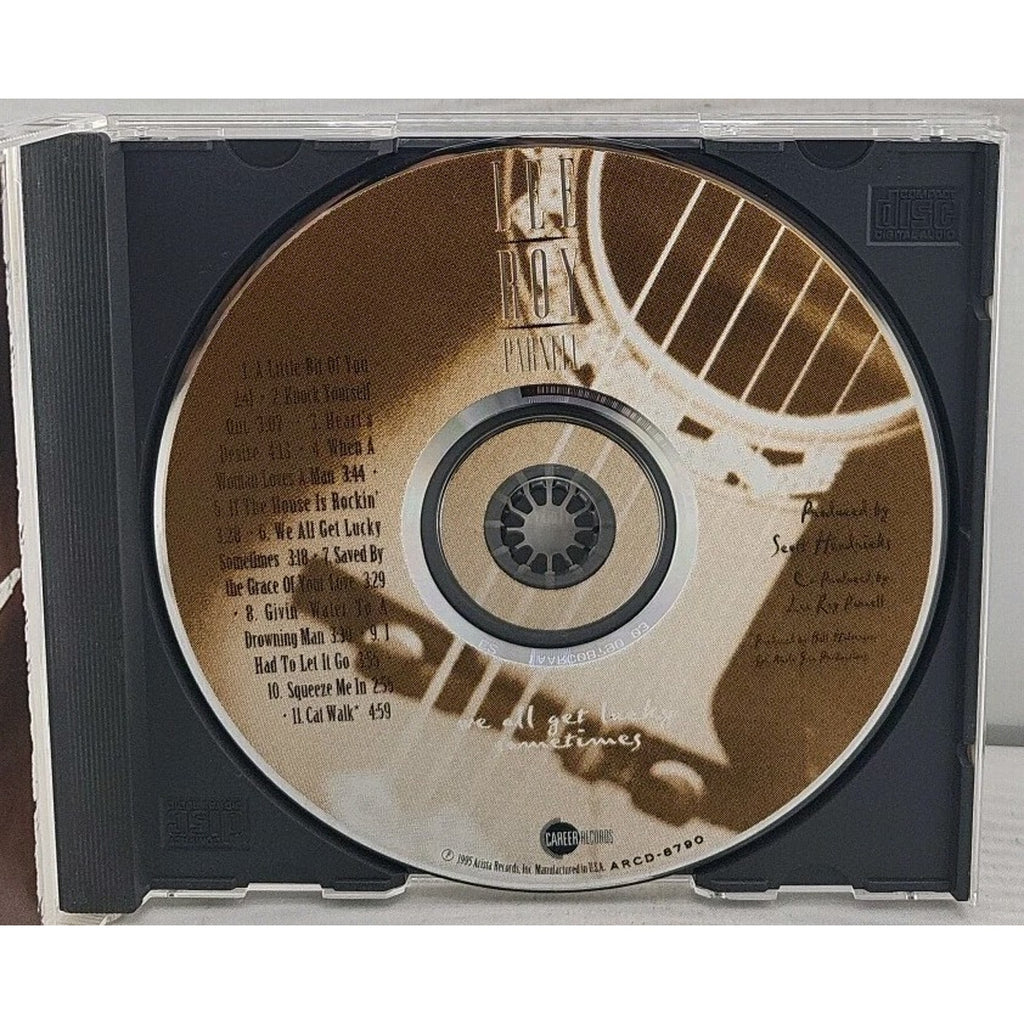 We All Get Lucky Sometimes - Lee Roy Parnell (CD 1995 Arista Records)