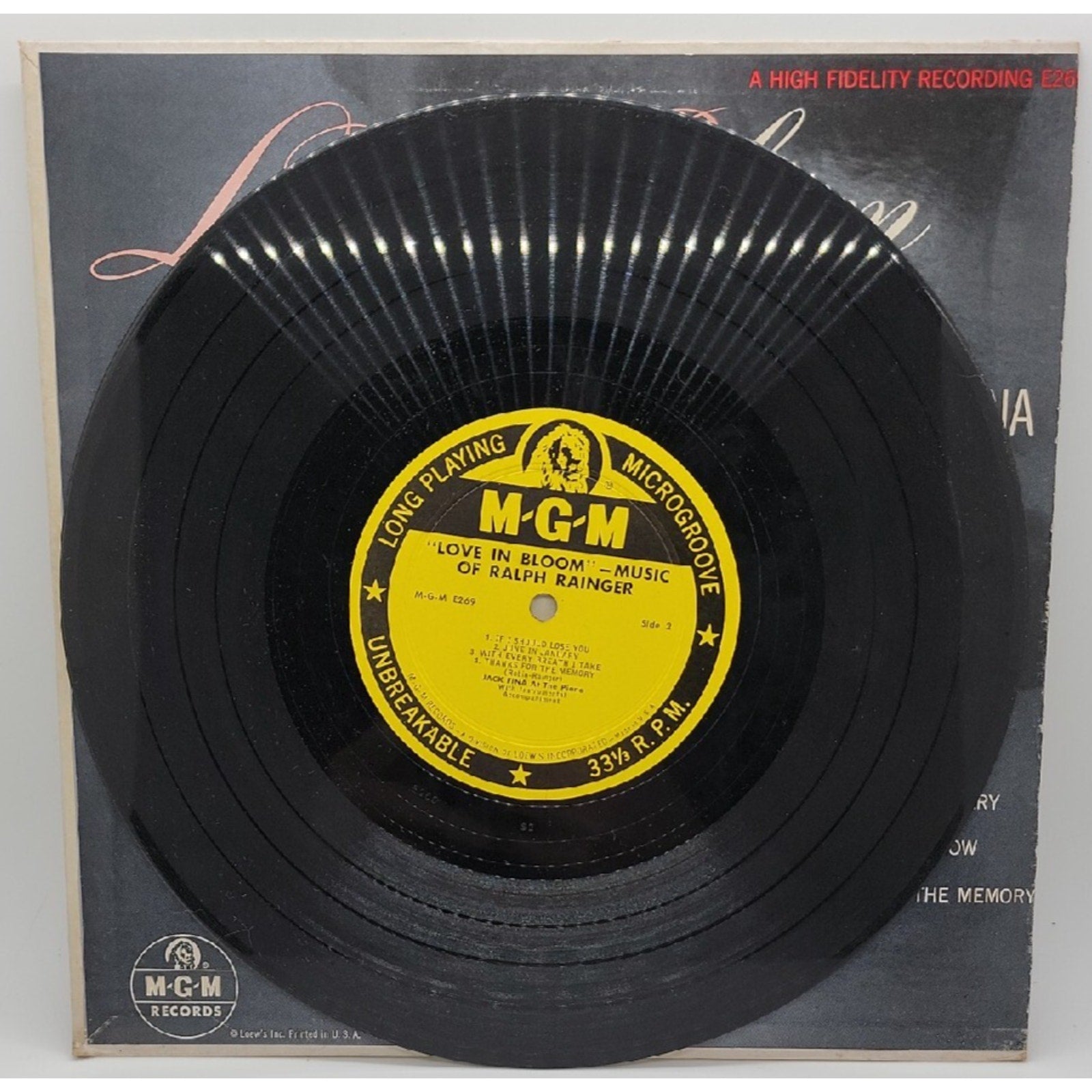 Love In Bloom Ralph Rainger Record