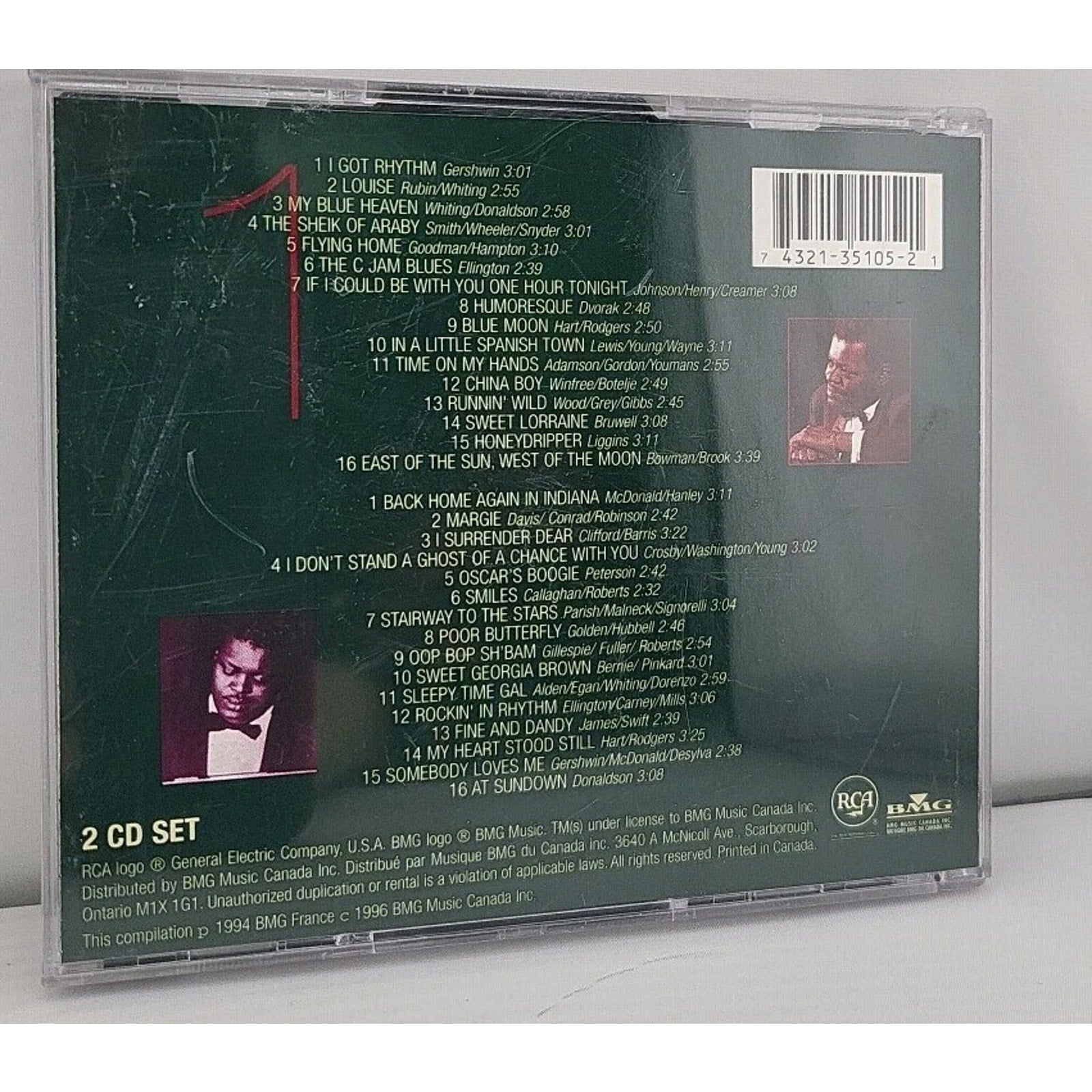 Oscar Peterson - Beginnings (1945-1949) 2 Disc CD