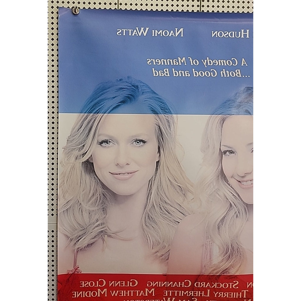 Le Divorce Original 27 X 40 Theatrical Movie Poster Kate hudson Naomi Watts